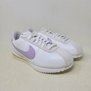 Nike Cortez SE Women's Size 9 Sail White Iced Lilac Club Gold FJ4608-133